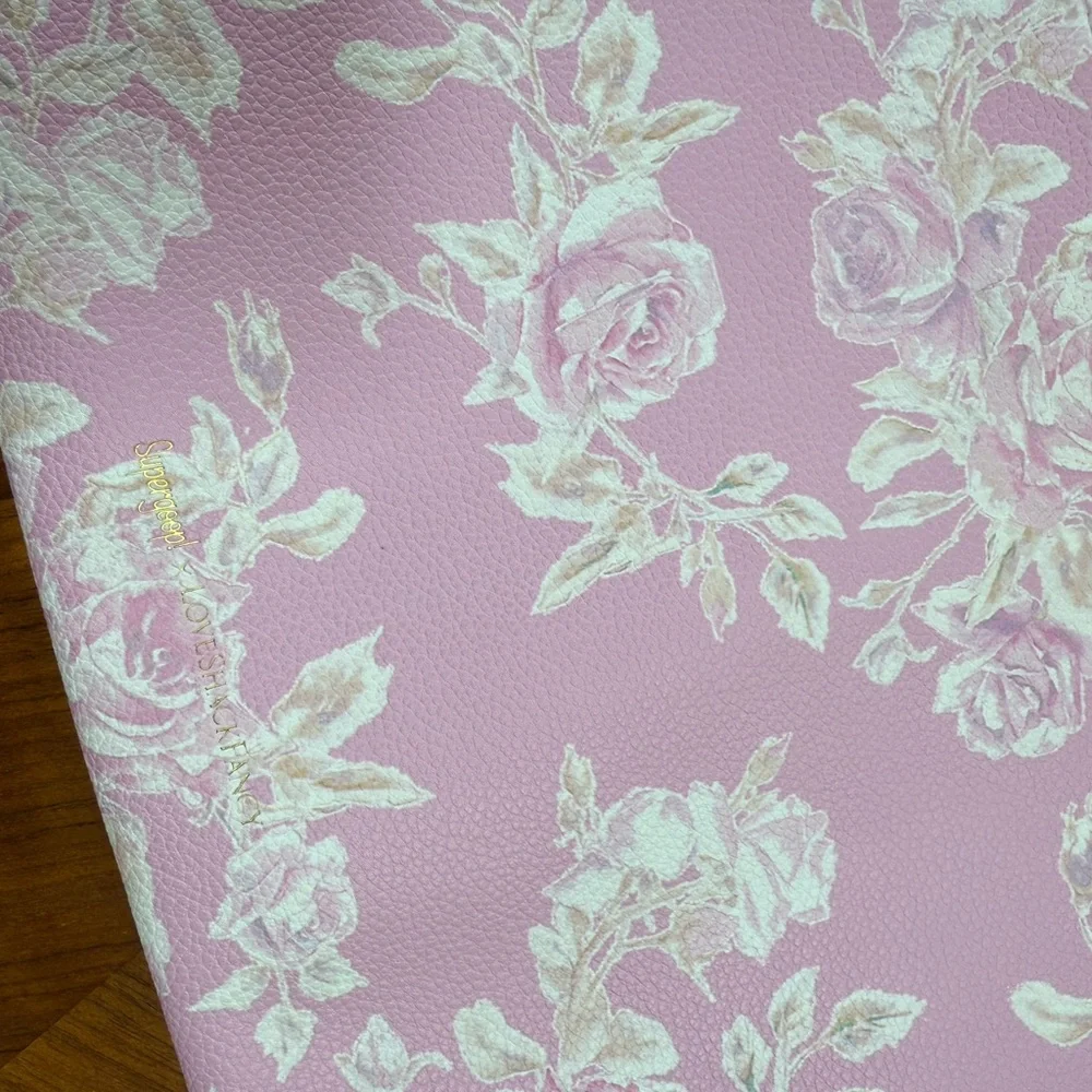 LoveShackFancy x supergoop Pink Floral Wristlet - Picture 3 of 3